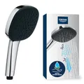 Produktbild: GROHE Vitalio 110 Duschkopf wassersparend 6l/min 2 Strahlarten eckig chrom