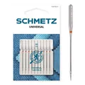 Produktbild: SCHMETZ - 10 Nähmaschinennadeln Universal - 130/705 H |- Nadeldicke: 80/12