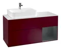 Produktbild: Villeroy & Boch Finion Waschbeckenunterschrank für Becken links Regal rechts...