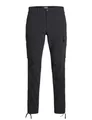 Produktbild: JACK & JONES Herren Cargohose Jpstace Jjtucker AMA Noos, Schwarz/Details: Solide., 29W / 32L