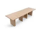 Produktbild: designimpex Esstisch, Eiche, Holzwerkstoff, 140x75x90 cm, Esszimmer, Tische, Esstische