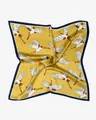 Produktbild: MayTree Seidentuch quadratisch Kranich 53x53, Nickituch, Bandana-Schal, (Stück), 100% Seide