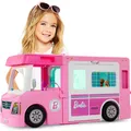 Produktbild: Barbie 3-in-1 Super Abenteuer-Camper mit Zubehör (GHL93)