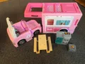 Produktbild: Mattel Barbie 3-in-1 Camper Spielset (GHL93) – OVP (geöffnet), unvollständig