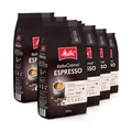 Produktbild: Melitta BellaCrema Espresso Ganze Kaffee-Bohnen 8 x 1kg, ungemahlen, Kaffeebohnen für Kaffee-Vollautomat, kräftige Röstung, geröstet in Deutschland, Stärke 5, im Tray