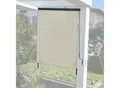 Produktbild: Vertikalmarkise MCW-F42, Senkrechtmarkise Sichtschutz Außenrollo Rollo, UV-Schutz 50 Stoff ~ 250x100cm, creme-beige