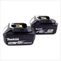 Produktbild: Makita Akku Power Set 18V 2x Akku 5,0Ah BL1850B ( 197280-8 ) Doppelpack