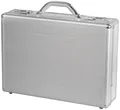 Produktbild: ALUMAXX Laptop-Attaché-Koffer 'KRONOS', Aluminium, silber