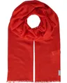 Produktbild: FRAAS Kaschmir Schal 70 x 180 cm - Stola aus 100% reinem Kaschmir für Damen - einfarbige Stola - Wärmend und Hautfreundlich Orange