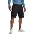 Produktbild: G-Star Herren Cargo Shorts ROVIC RELAXED Relaxed Fit Schwarz Hoher Bund Reißverschluss W 30
