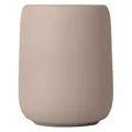 Produktbild: blomus Zahnputzbecher -SONO- 300 ml aus Keramik | Zahnbürstenhalter in Rosa | Ø8 x 10H cm | Farbe Misty Rose