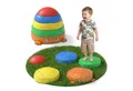 Produktbild: NEOLYMP Stapelspielzeug Kids Balanciersteine für Kinder 5er Set TÜV zertifizierte Stapelsteine, rutschfeste Trittsteine, Motorik Spielzeug für Balance & Koordination