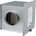 Produktbild: Stiebel Eltron Filterbox FBF für Feinfilter DN 160, LWF FBF 160, Filterung der Zuluft in Wohnungslüftungssystemen (233016)