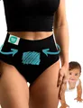 Produktbild: Mrs. Mum Kaiserschnitt Unterhose - 1 STK I ÖkoTex I High Waist I Bauchweg & figurformend I Postpartum Slips I Made in EU I waschbar I Wochenbett Unterwäsche