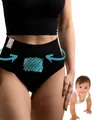 Produktbild: Mrs. Mum Schwangerschaftsslip Kaiserschnitt Unterhose I Postpartum Slips I Wochenbett Unterwäsche (1 STK) I High Waist I Bauchweg & figurformend I