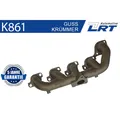 Produktbild: Krümmer Abgasanlage für Ford Transit Kasten Peugeot Boxer 250 100 Multijet 2.2