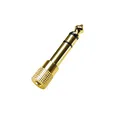Produktbild: LogiLink CA1213 - Audio Stereo Adapter (3-Pin, TRS), 6,35mm zu 3,5mm (Stecker/Buchse)