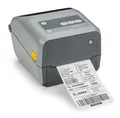 Produktbild: Zebra ZD421c - Etikettendrucker - Thermotransfer - Rolle (11,2 cm) - 203 dpi - bis zu 152 mm/Sek. - USB 2.0, USB-Host, NFC, Bluetooth LE - Grau (ZD4A042-C0EM00EZ)