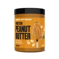 Produktbild: Body Attack Peanut Butter Creamy 1kg - Erdnussbutter 30% Protein ohne Zuckerz...