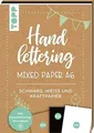 Produktbild: Handlettering Mixed Paper Block A6: 75 feste Papier... | Buch | Zustand sehr gut