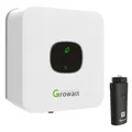 Produktbild: Wechselrichter Growatt MIC 3000TL-X Photovoltaik 3000W MPPT Einphasig mit WiFi