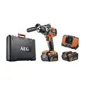 Produktbild: AEG PRO18V Akku-Schlagbohrschrauber BSB 18C2BL LI-402C (Max. Drehmoment 65Nm, 13mm Metall-Spannbohrfutter, 2-Gang-Getriebe, inkl. 2x 4.0Ah Akku und Ladegerät)