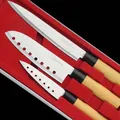 Produktbild: ASIA KÜCHENMESSER-SET EXTREM SCHARF | DESIGN MESSERSET | 3-TEILIG | NEU