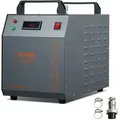Produktbild: VEVOR Industrieller Wasserkühler, CW-3000 (PRO), 150 W luftgekühltes industrielles Wasserkühler-Kühlsystem mit 12 L Wassertank, 18 L/min max. Durchflussrate, für Kühlmaschine für Lasergravurmaschinen