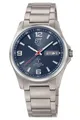Produktbild: ETT ECO TECH TIME Funk-Solar Herrenuhr Everest Gents Titan/Blau EGT-11602-31M