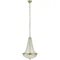 Produktbild: Markslöjd Kronleuchter, Gold, Metall, Glas, oval,oval, 55 cm, CE, Lampen & Leuchten, Innenbeleuchtung, Hängelampen