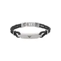 Produktbild: Emporio Armani Armband Für Männer, Innenlänge: 185mm, Größen-Id: 40X5mm Silber Edelstahlarmband, EGS2719040