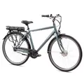 Produktbild: TRETWERK - 28 Zoll E-Bike Herren Pedelec - Mystic grau - E-Citybike Herrenfahrrad mit 7 Gang Shimano Nexus Nabenschaltung - Elektrofahrrad mit Frontmotor 250W, 36V