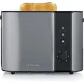 Produktbild: Severin Toaster AT 9573, 2 Scheiben, 800 Watt, Edelstahl, grau