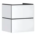 Produktbild: hansgrohe Waschtischunterschrank Xilesa E 580x470mm, 2 Schubkästen, mattweiß
