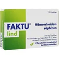Produktbild: FAKTU lind Hämorrhoidenzäpfchen 10 St. PZN 17836441