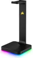 Produktbild: Kopfhörer-Halterung Corsair ST100 RGB Premium USBx2 Schwarz