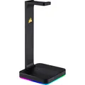 Produktbild: Corsair Gaming ST100 RGB Premium Headset-Halterung 7.1 Surround Sound, schwarz