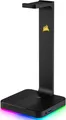 Produktbild: Corsair ST100 Premium Kopfhörer-Ständer (2x USB 3.1, Aluminium, 7.1 Dolby Audio
