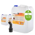 Produktbild: Bioethanol 96,6% Premium 30L (3 x 10L) FLAMBIOL für Kamine & Ethanol-Brenner