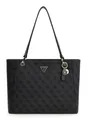 Produktbild: GUESS Noelle II Tote Schultertasche Shopper Coal Logo dunkelgrau schwarz