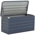 Produktbild: Habitat Et Jardin - Gartentruhe Aus Metall Store - 480 L - 132 X 61 X 60 Cm - Grau