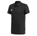 Produktbild: adidas Core 18 Größe S Herren Polo Shirt Polyester schwarz/weiß [CE9037]