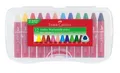 Produktbild: 120011 Faber Castell Wachsmalkreide Jumbo 12 Stifte Wachs Buntstifte Kreide