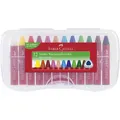 Produktbild: Faber Castell Wax Crayons Stifte Wachsmalkreiden Jumbo 12er Box
