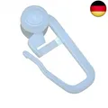 Produktbild: DELFRA 100 Gardinenröllchen - Universal Gardinenrolle mit 8mm Kopf - für I