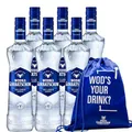 Produktbild: Wodka Gorbatschow (6x0,7l) Set 37,5% vol inkl. Cooling Bag GRATIS- Premium Vodka - Eiskalt, glasklar und absolut rein, milder Geschmack