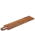 Produktbild: Schneidebrett Servierbrett Küchenbrett Griff 70x15cm Akazie ZASSENHAUS 059298