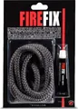 Produktbild: FIREFIX 204-4 Keramikkordel Ø 10 mm, 2m mit Kleber, grau (2 m)