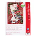 Produktbild: Dimensions 70-08986 Santa's Truck Counted Cross Stitch Christmas Stocking, Count Ivory, 16