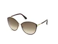 Produktbild: TOM FORD Sonnenbrillen FT0320 PENELOPE  28F pink gold Braun Damen